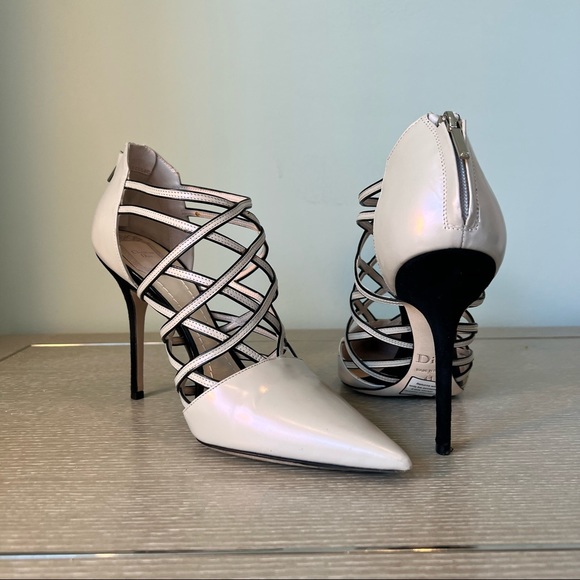 Dior Pearl Leather Pumps - Picture 4 of 5